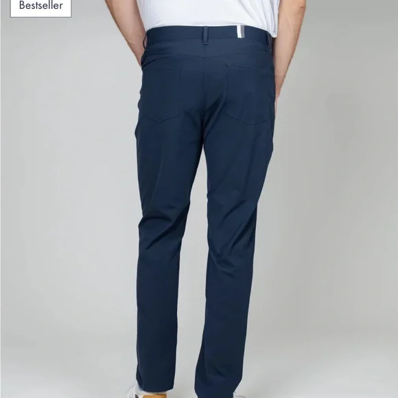 Rhoback Navy Blue Men's Delta Performance Pants